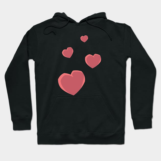 Rising Hearts Hoodie by EarlAdrian